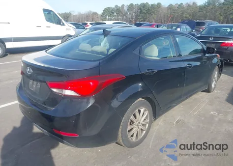 2014 Hyundai Elantra Se from USA, damaged, VIN KMHDH4AE6EU029221
